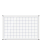Obrázek pro LEG-7101763 Lakovaná tabule 100x150 cm s rastrem 50mm, PREMIUM, magnetická, bílá