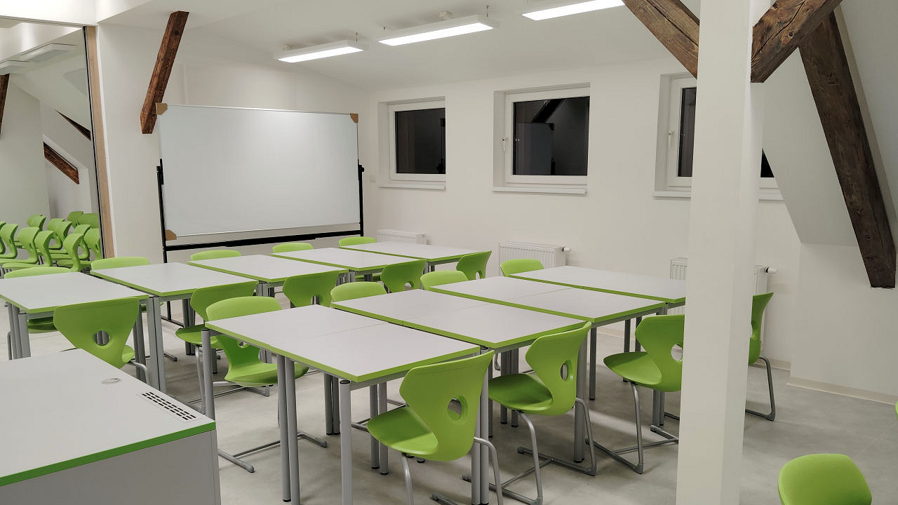 Vizualizace učebny chemie
