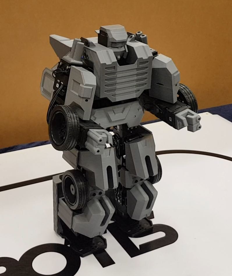 Robotis transformer ze stavebnice Engineering Kit plus 3D tisk dílů