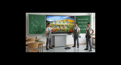 Jak ze staré tabule udělat novou? Získáte moderní displej, oblíbená křídla zůstanou.