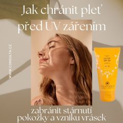 Jak chránit pleť před UV zářením, zabránit stárnutí pokožky a vzniku vrásek