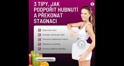 3 tipy, jak podpořit hubnutí a překonat stagnaci
