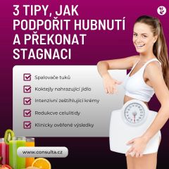 3 tipy, jak podpořit hubnutí a překonat stagnaci