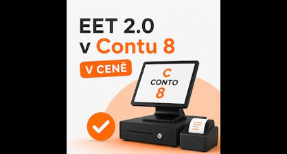 EET 2.0 v pokladním systému Conto: co potřebujete, když máte verzi 8 (a co když starší)