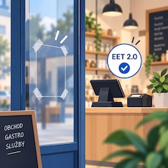 Prohlášení o EET 2.0? Žádné se nevyvěšuje. Co je potřeba místo něj
