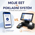 Bezplatná aplikace MOJE EET, nebo vlastní pokladní systém? Jak poznat, co vám bude stačit
