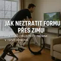 Jak neztratit formu přes zimu: efektivní cyklistický trénink v teple domova