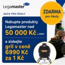 Při nákupu produktů Legamaster v hodnotě nad 50 000 Kč s DPH získáte PREMIUM KERAMICKÝ GRIL DIAMOND  v ceně 6 990 Kč za 1 Kč