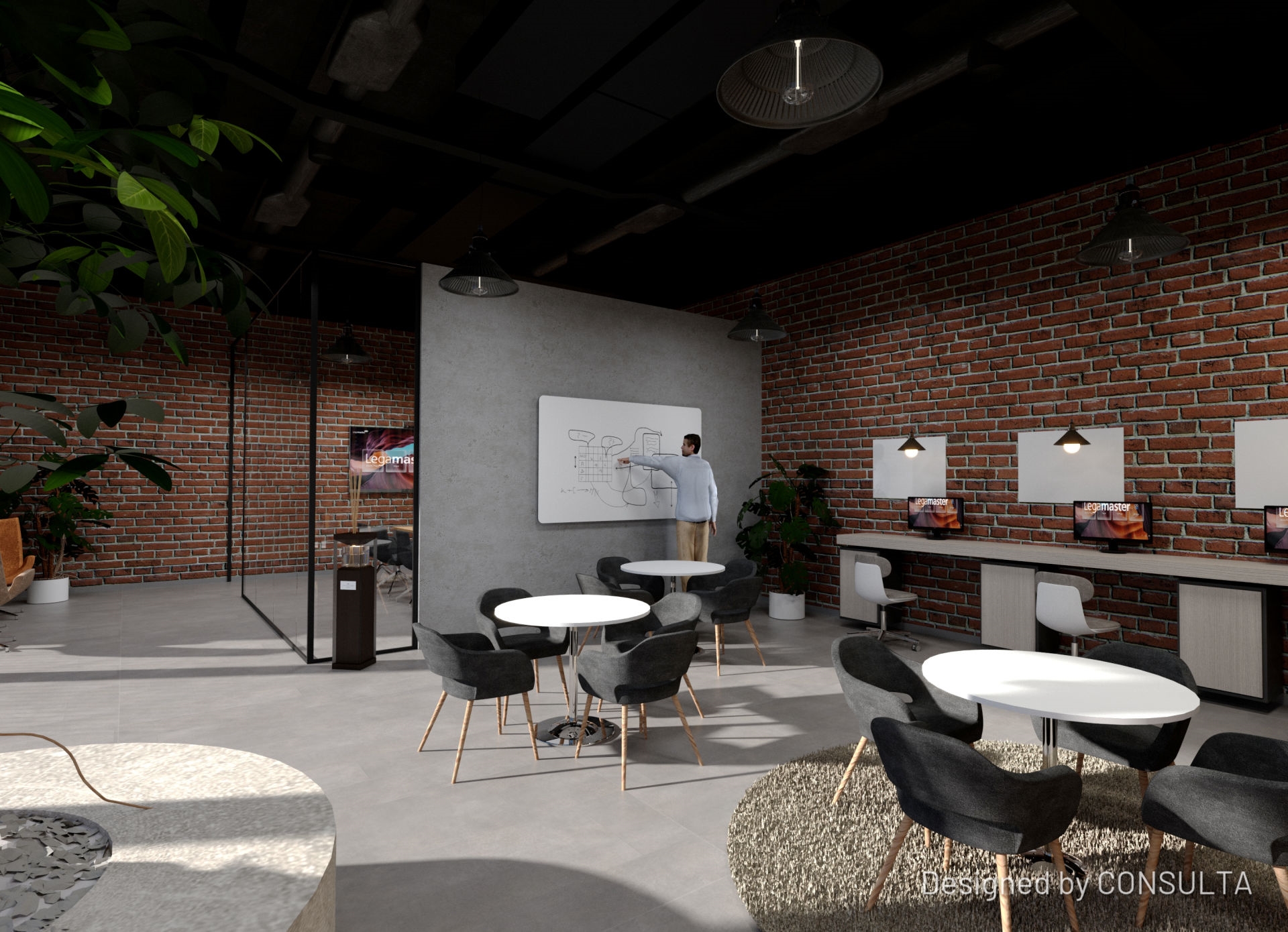 Firemní coworkingový prostor