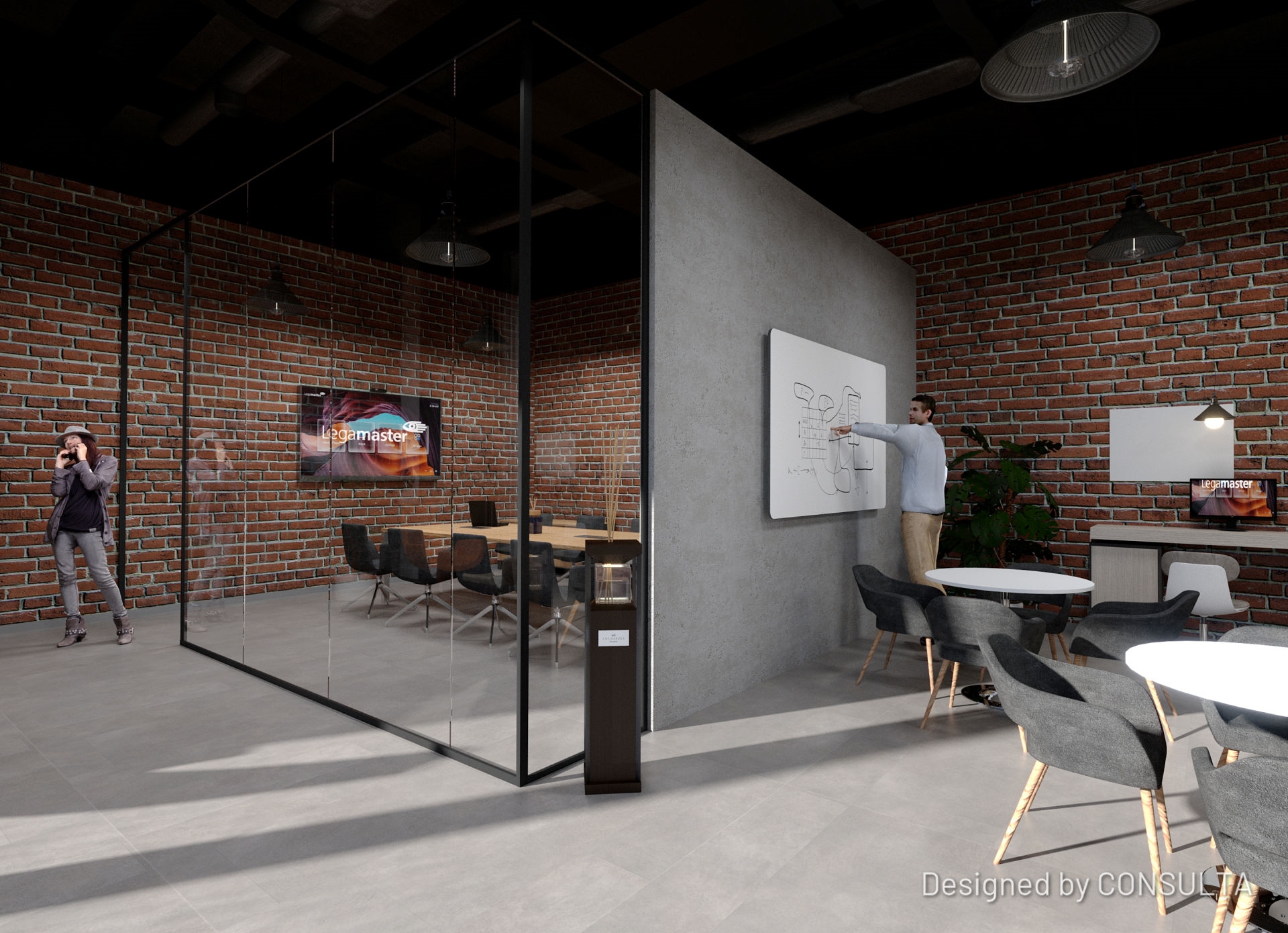 Firemní coworkingový prostor