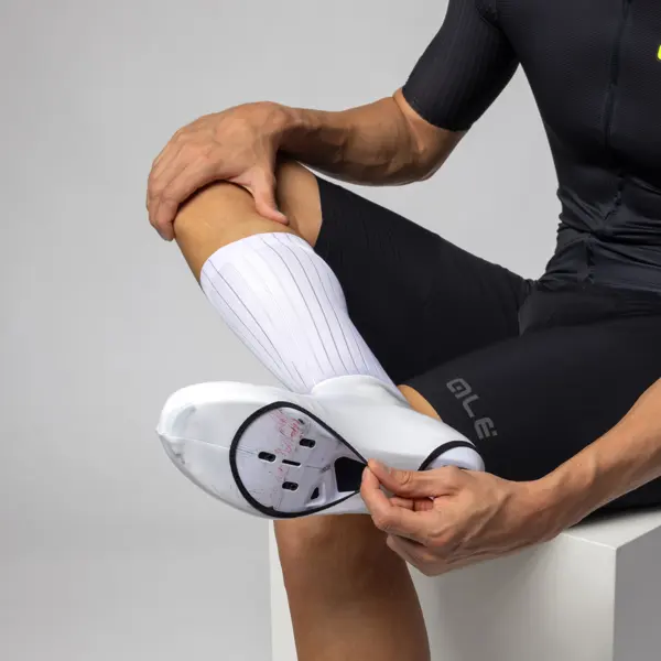 Aerodynamické návleky na tretry ALÉ WHIZZY SHOECOVER - Velikost 3XL