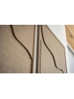 Akustický panel FLOW Diptych – Acoustic Art - sada 2 kusů- Hnědý