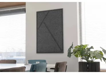 Akustický panel GEO Large - Acoustic art - Antracitový