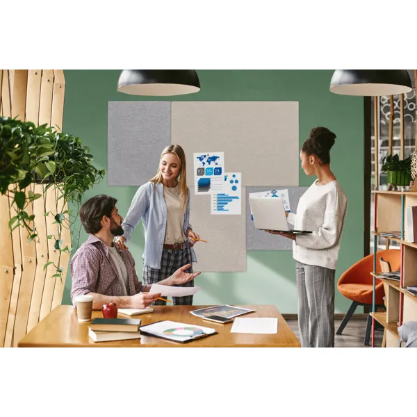 Obrázek pro LEG-7144650 Akustický panel řady BOARD-UP, 75x50 cm, světle béžový