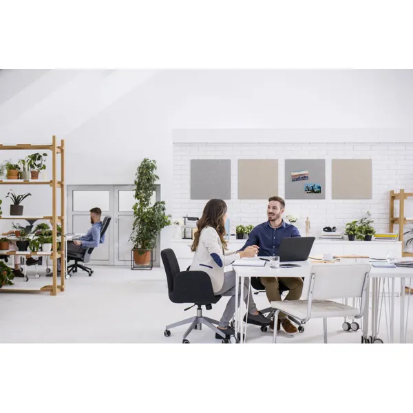 Obrázek pro LEG-7144675 Akustický panel řady BOARD-UP, 75x75 cm, světle béžový