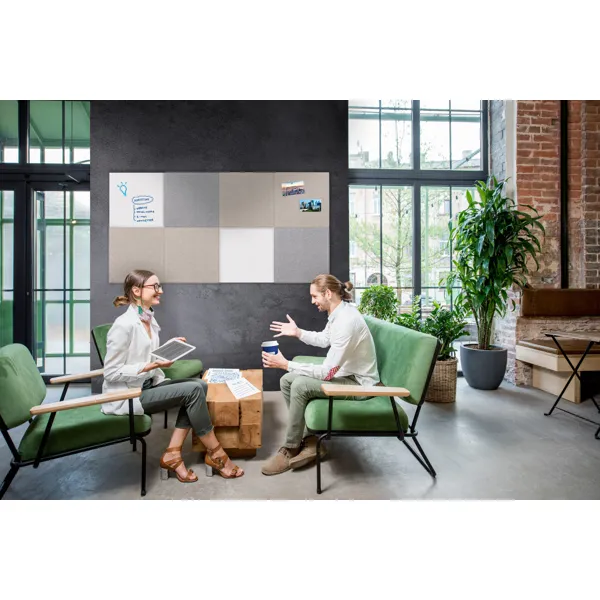 Obrázek pro LEG-7144575 Akustický panel řady BOARD-UP, 75x75 cm, světle šedý