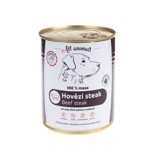 All Animals Hovězí steak 800 g
