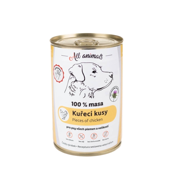 All Animals Kuřecí kousky 400 g