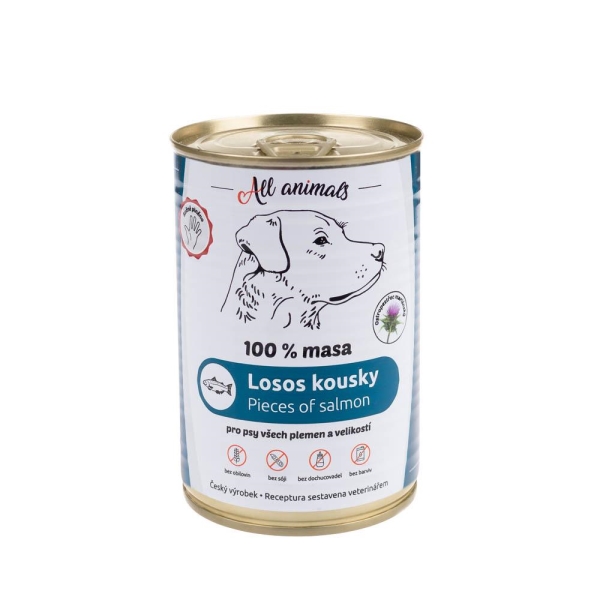 All Animals Losos kousky 400 g
