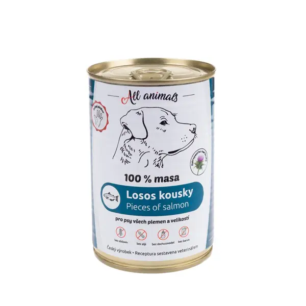 All Animals Losos kousky 400 g