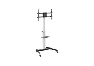 ALU pojízdný stojan Brateck FS44-46TW pro TV 37"-86" 50kg police