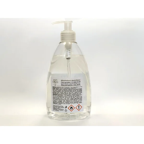 ANTI COVID - tekutá dezinfekce na ruce 500ml
