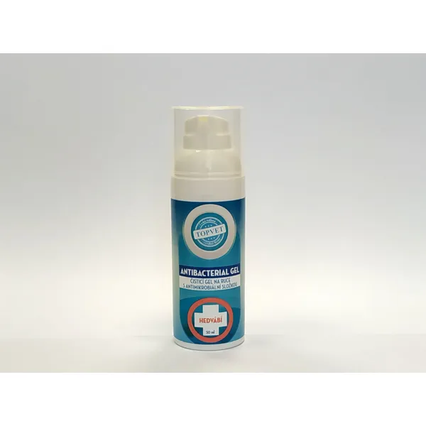 ANTIBAKTERIÁLNÍ čistící gel na ruce - hedvábí, 50 ml