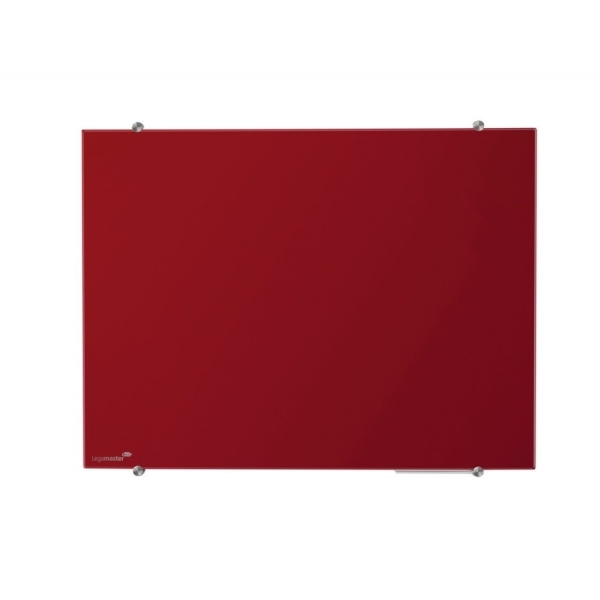 Barevná skleněná tabule Glassboard 100x150 cm - červená