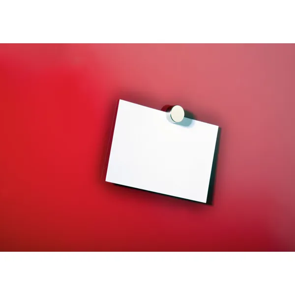 Obrázek pro LEG-7104754 Barevná skleněná tabule Glassboard 90x120 cm - červená