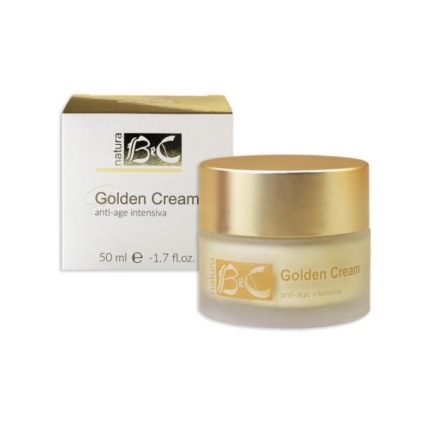 BeC Natura Golden cream- Intenzivní anti-age krém proti vráskám - 50 ml
