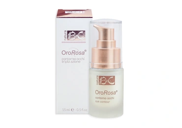 BeC Natura OroRosa- Krém na oční okolí s trojím účinkem - 15 ml