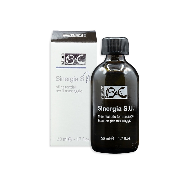 BeC Natura Sinergia S.U.- Jemná směs 20 esenciálních olejů pro reflexologii a aromaterapii a masáže - 50 ml