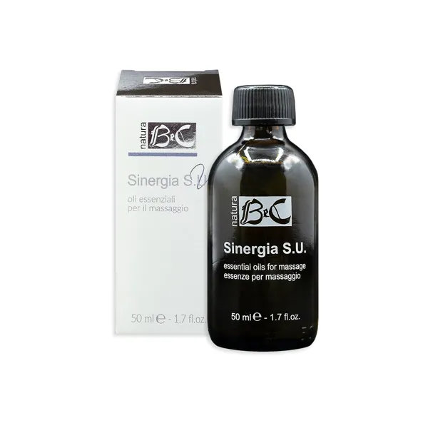 BeC Natura Sinergia S.U.- Jemná směs 20 esenciálních olejů pro reflexologii a aromaterapii a masáže - 50 ml