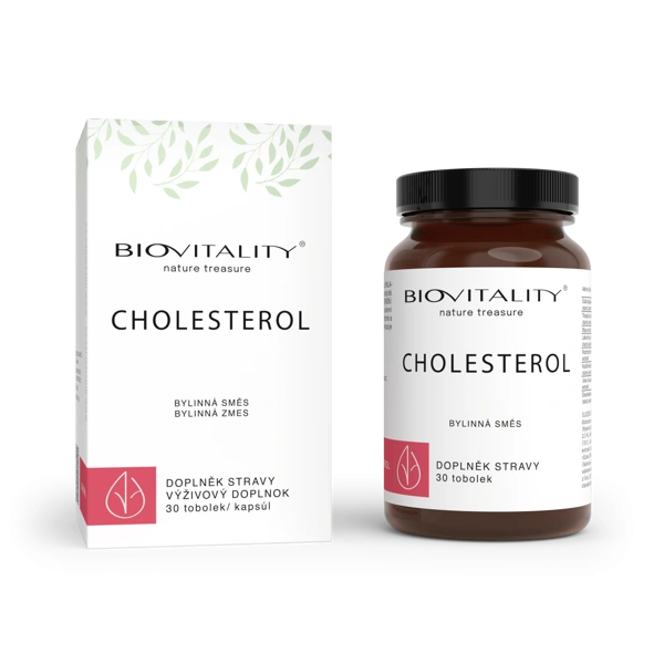 Biovitality Cholesterol - tobolky 30 ks