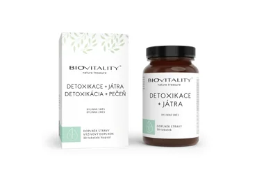 Biovitality Detoxikace + játra - tobolky 30 ks