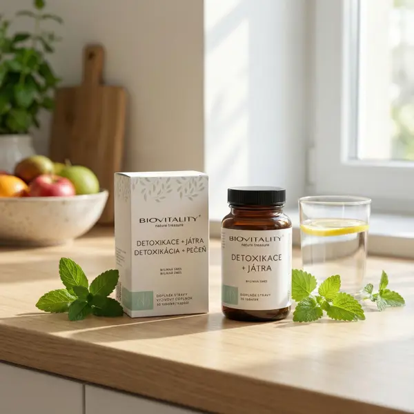 Biovitality Detoxikace + játra - tobolky 30 ks