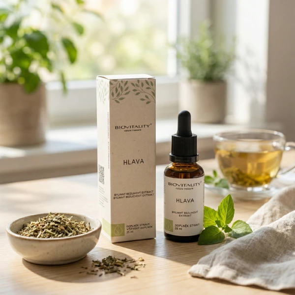 Biovitality Hlava bezlihová tinktura - kapky 25 ml