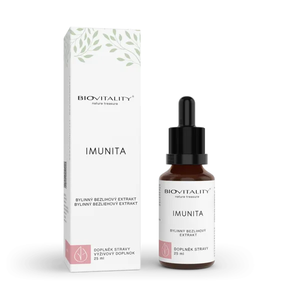 Biovitality Imunita bezlihová tinktura - kapky 25 ml