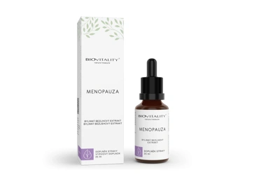 Biovitality Menopauza bezlihová tinktura - kapky 25 ml