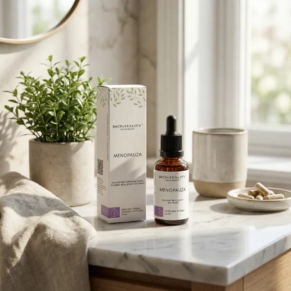 Biovitality Menopauza bezlihová tinktura - kapky 25 ml