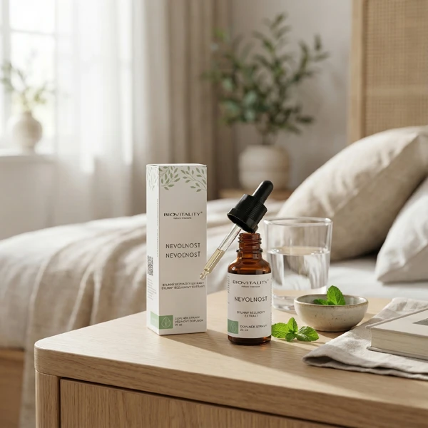 Biovitality Nevolnost bezlihová tinktura - kapky 25 ml