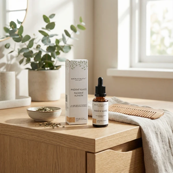 Biovitality Padání vlasů bezlihová tinktura - kapky 25 ml