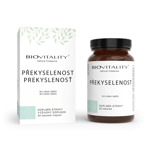 Biovitality Překyselenost - tobolky 30 ks