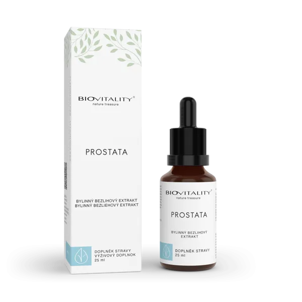 Biovitality Prostata bezlihová tinktura - kapky 25 ml