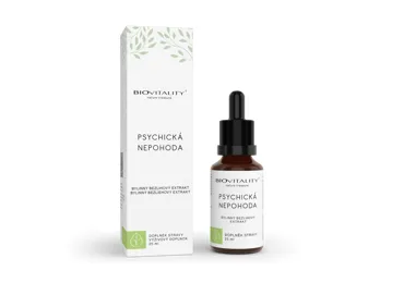 Biovitality Psychická nepohoda bezlihová tinktura - kapky 25 ml