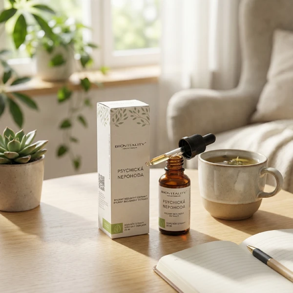 Biovitality Psychická nepohoda bezlihová tinktura - kapky 25 ml