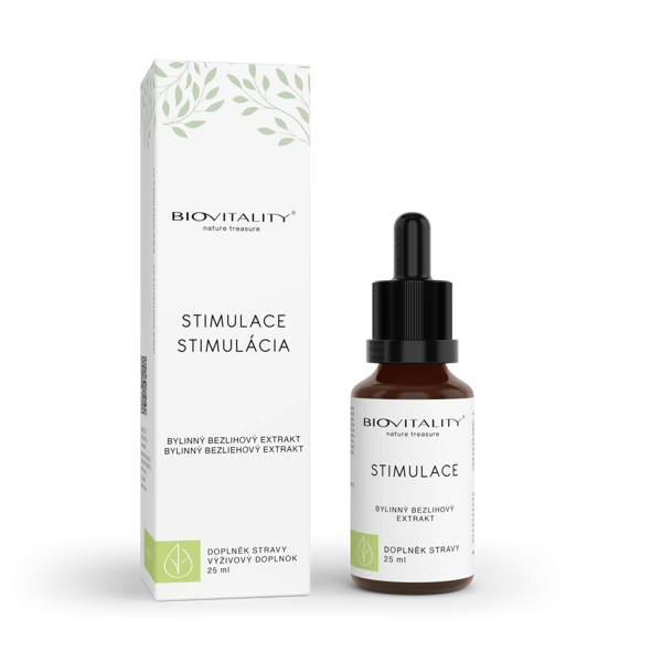 Biovitality Stimulace bezlihová tinktura - kapky 25 ml