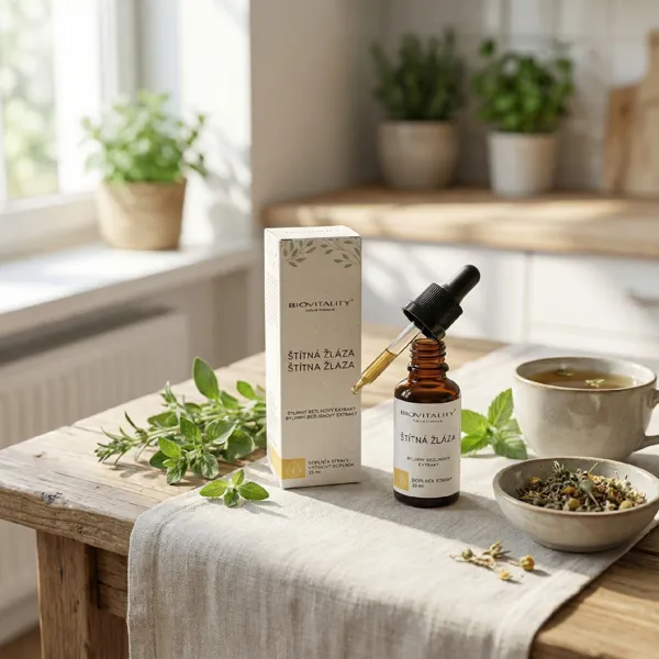 Biovitality Štítná žláza bezlihová tinktura - kapky 25 ml
