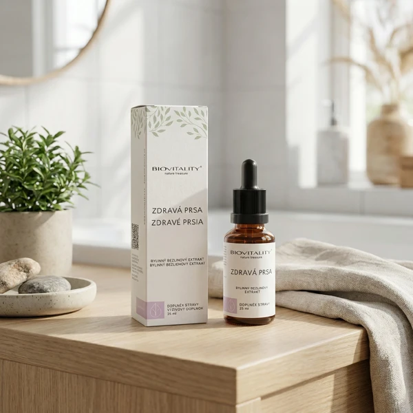 Biovitality Zdravá prsa bezlihová tinktura - kapky 25 ml