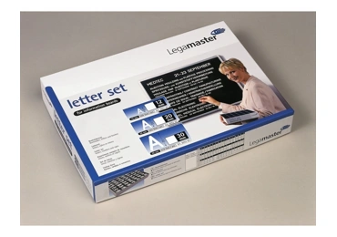 Box s roztříděnými písmeny, číslicemi a znaky, v. 20 mm